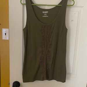 Old Navy Dark Olive Women's Tank Top